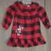 Disney Dresses | Disney Minnie Mouse Dress Sz 3 | Color: Black/Red | Size: 3tg