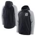 Men's Nike Navy/Gray Detroit Tigers Authentic Collection Performance Raglan Full-Zip Hoodie