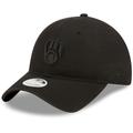 Women's New Era Milwaukee Brewers Black on Core Classic II 9TWENTY Adjustable Hat