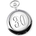 De Walden 30th Wedding Anniversary Men’s Mother of Pearl Pocket Watch 30 Gift