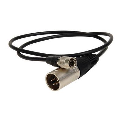 Remote Audio 2' XLR4M to 4-Pin Hirose Male DC Power Cable CAPWRX4HIR