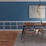 Ekena Millwork Fleming PVC Wainscot Paneling Kit, Wood in White | 36 H x 94.5 W x 0.625 D in | Wayfair WPK36X94FMG