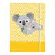 Notizheft flex »my.book Cute Animals - Koala« A5 punktiert gelb, Herlitz