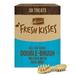 Fresh Kisses Mint Breath Strips Dental Dog Treats for Medium Breeds Upto 25-50 lbs., 2.23 lbs., Count of 30