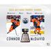 Connor McDavid Edmonton Oilers Unsigned 2022 Art Ross Trophy Winner Stylized Photograph