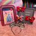 Disney Accessories | Adorable “Disney Bound” Bows And Books Bundle!! | Color: Pink/Red | Size: Osg