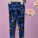 Lularoe Bottoms | Lularoe Kids Leggings Skeleton Unicorn | Color: Blue/Pink | Size: Sg