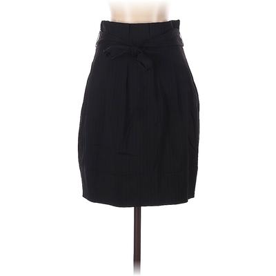 BCBG Exclusively for Nordstrom Casual Skirt: Black Solid Bottoms - Size 2