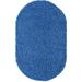 Blue 63 x 39 x 0.5 in Area Rug - RugPal Shag Sybil Area Rug_ Polypropylene | 63 H x 39 W x 0.5 D in | Wayfair 1945055