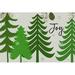 The Holiday Aisle® Woodland Christmas VII Green - Wrapped Canvas Graphic Art Canvas | 20 H x 30 W x 1.25 D in | Wayfair