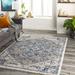 White 36 x 24 x 0.75 in Area Rug - Langley Street® Hodder Oriental Machine Woven Area Rug in, Polypropylene | 36 H x 24 W x 0.75 D in | Wayfair