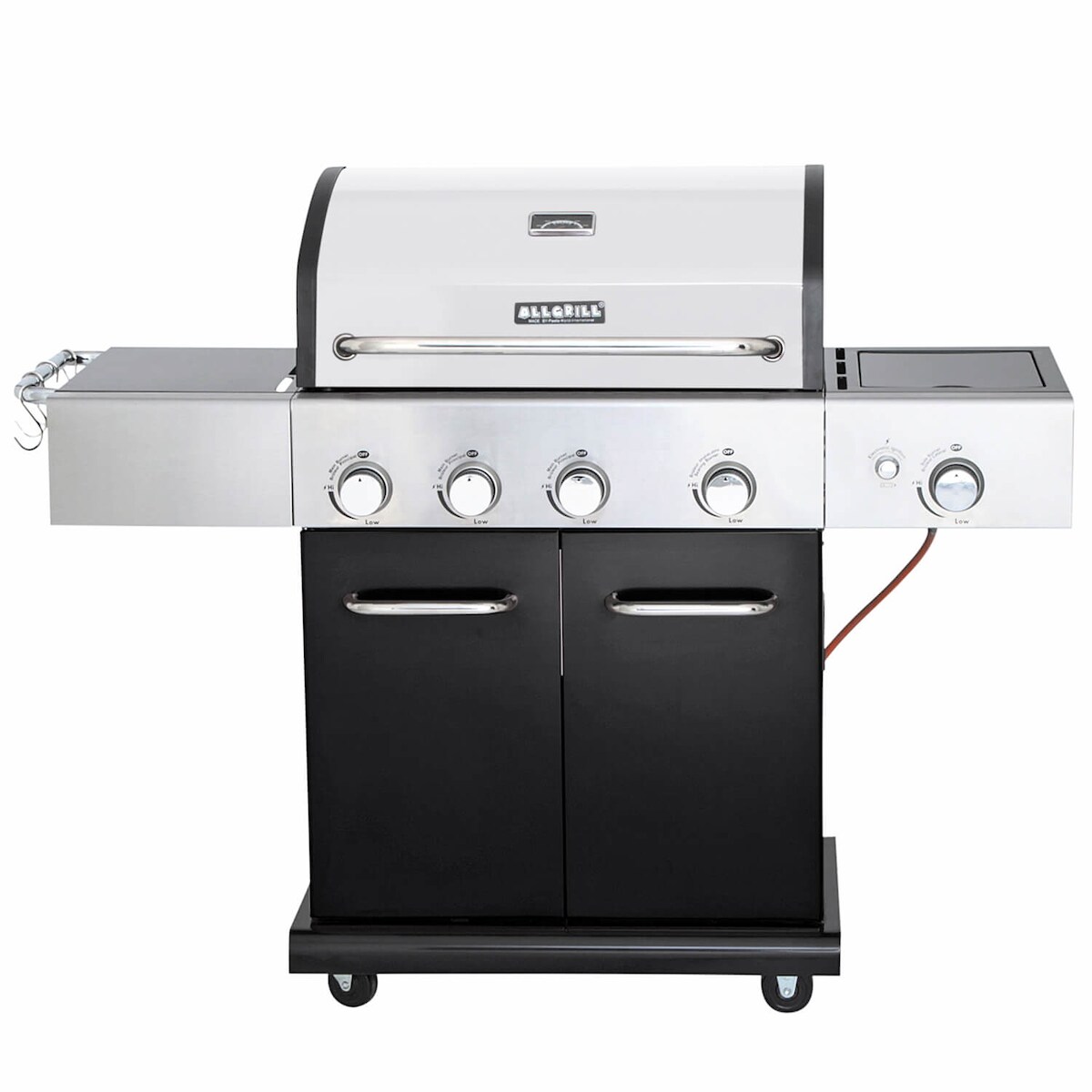 ALLGRILL ELEGANCE schwarz - 3 Brenner + Steakzone + Seitenkocher Image