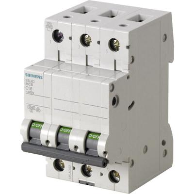 Siemens - 5SL63206 Leitungsschutzschalter 3polig 20 a 400 v Image