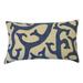 Jiti Indoor Reef Patterned Nautical & Coastal Abstract Cotton Accent Rectangle Lumbar Pillows Cushions for Sofa Chair 12 x 20