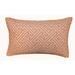 Jiti Outdoor Woven Geometric Maze Patterned Waterproof Rectangle Lumbar Pillows Cushions for Pool Patio Chair 12 x 20