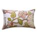 Jiti Outdoor Waterproof Traditional Colorful Floral Patterned Rectangle Lumbar Pillows 12 x 20