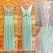 Free People Dresses | Free People Cleo Embellished Mint Sleeveless Strappy Beach Formal Maxi Dress | Color: Green | Size: 2