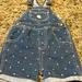 Carhartt One Pieces | Carhartt Blue Jean Polka Dot Overall Shorts Toddler 2t | Color: Blue/White | Size: 2t