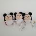 Disney Toys | Lot Of 3 Disney Mini Tsum Tsum Mickey | Color: Black/Red | Size: 3 Inches