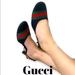 Gucci Shoes | Gucci Pumps Shoes Heels Sandals Slip In Sling Blue Green Red Designer Luxury | Color: Blue/Green | Size: 9