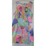 Lilly Pulitzer Dresses | Lilly Pulitzer Nwt Sz 10 Mila Shift Roar Of The Seas Print | Color: Pink/White | Size: 10