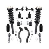 2003 Honda Accord Front Strut Coil Spring Ball Joint Sway Bar Link Kit - Detroit Axle