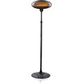 SEDOL Electric Patio Heater - 2KW Quartz Halogen Heater - Adjustable Freestanding Outdoor Heater - Electric Infrared Heater with 3 Power Settings - Outdoor Heaters for Garden