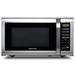 Farberware 21.75" 1.6 cu ft. 1100 - Watt Countertop Microwave in Gray | 11.63 H x 21.75 W x 16.88 D in | Wayfair FMG16SS