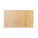 Brown/Yellow 31 x 0.59 in Area Rug - Lorena Canals Reversible Washable Rug Twin Amber Cotton | 31 W x 0.59 D in | Wayfair C-TWIN-AMB-XS