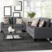 Latitude Run® Arjit 2 Piece Living Room Set Linen in Gray | 36 H x 72 W x 32 D in | Wayfair Living Room Sets 64EA645156C44CEC856E2296B668DEE8