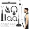 Leogreen - lat System Seilzug, Fitness-Seilzug-Kabelsystem (180cm & 230cm),