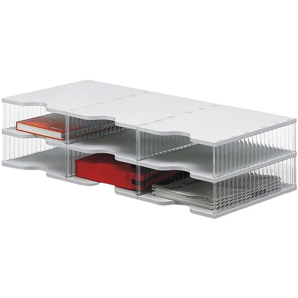 Styro Sortierstation »styrobig Trio Tower« 6 Fächer grau Image