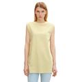 TOM TAILOR Denim Damen Langes Basic T-Shirt 1031494, 29567 - Soft Lime, M