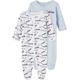 NAME IT Baby - Jungen Nbmnightsuit 2p W/F Heather Train Noos Baby und Kleinkind Schlafanz ge, Heather, 80 EU