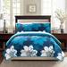 Chic Home Chase Blue 3-Piece Quilt Set