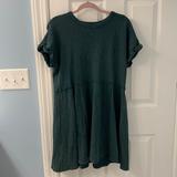 American Eagle Outfitters Dresses | American Eagle Forest Green Baby Doll Dress | Color: Green | Size: M