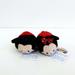 Disney Toys | Disney Mini Tsum Tsum Mickey Mouse & Minnie Mouse Characters Plush 3.5" | Color: Black/Red | Size: Osbb