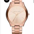 Michael Kors Jewelry | Michael Kors Unisex Slim Runway Rose Gold-Tone | Color: Pink | Size: 42mm