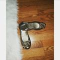 Kate Spade Shoes | Kate Spade Metallic Flat Shoes | Color: Gold | Size: 9