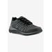 Wide Width Women's Balance Sneaker by Drew in Black Mesh Combo (Size 9 1/2 W)