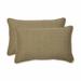 Pillow Perfect Elsa Pillow Polyester/Polyfill in Green | 11.5 H x 18.5 W x 5 D in | Wayfair 386751