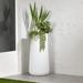 South Shore Dalya Resin Pot Planter Resin/Plastic in White | 32 H x 15.75 W x 15.75 D in | Wayfair 14247