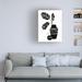 Red Barrel Studio® Anne Tavoletti 'Botanical Sketches VIII' Canvas Art Canvas, Wood in White/Black | 47 H x 35 W x 2 D in | Wayfair