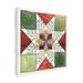 The Holiday Aisle® Anne Tavoletti "Holiday On The Farm XII" Canvas Art Canvas, Cotton in Green/White | 14 H x 14 W x 2 D in | Wayfair