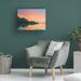 Loon Peak® New Day Dawning by Tanja Ware - Wrapped Canvas Painting Canvas in Blue/Green/Orange | 14 H x 19 W x 2 D in | Wayfair
