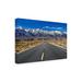 Loon Peak® Susan Vizvary Photography "Road Shot Eagle Cloud" Canvas Art Canvas, Wood in Black/Blue/Gray | 12 H x 19 W x 2 D in | Wayfair