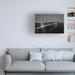 Latitude Run® Susan Vizvary Photography "Blk & Wht Golden Gate" Canvas Art Canvas, Wood in Black/Gray/White | 16 H x 24 W x 2 D in | Wayfair