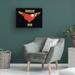 Trinx Angel Heart - Wrapped Canvas Textual Art Metal in Black/Red/Yellow | 24 H x 32 W x 2 D in | Wayfair 7D3D7EC82EEC41C1B455A86566477B65