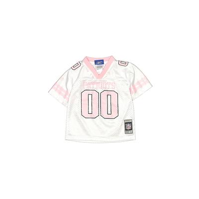 NFL Short Sleeve Jersey: White Sporting & Activewear - Size 3Toddler