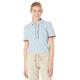 Tommy Hilfiger Damen Poloshirt T-Shirt, French Blue Floral, Small